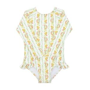 minnow swim linear citrus one piece swimsuit (2T)